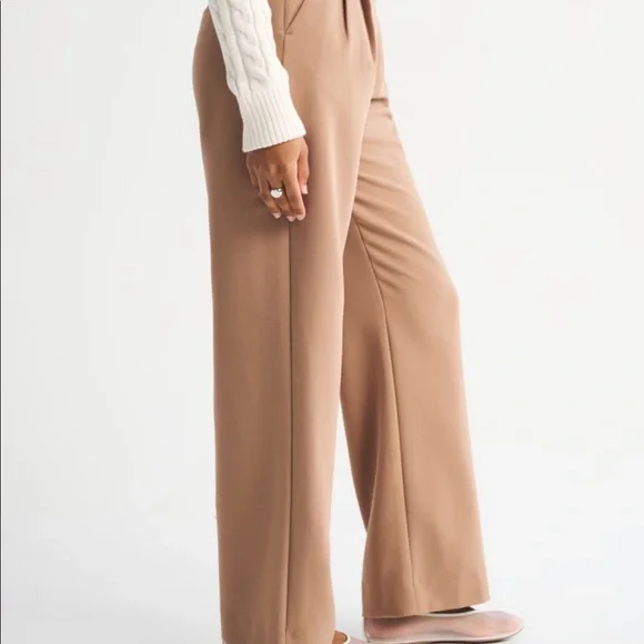 Curve Love A&F Sloane Tailored Wide Leg Pant - Picture 6 of 9